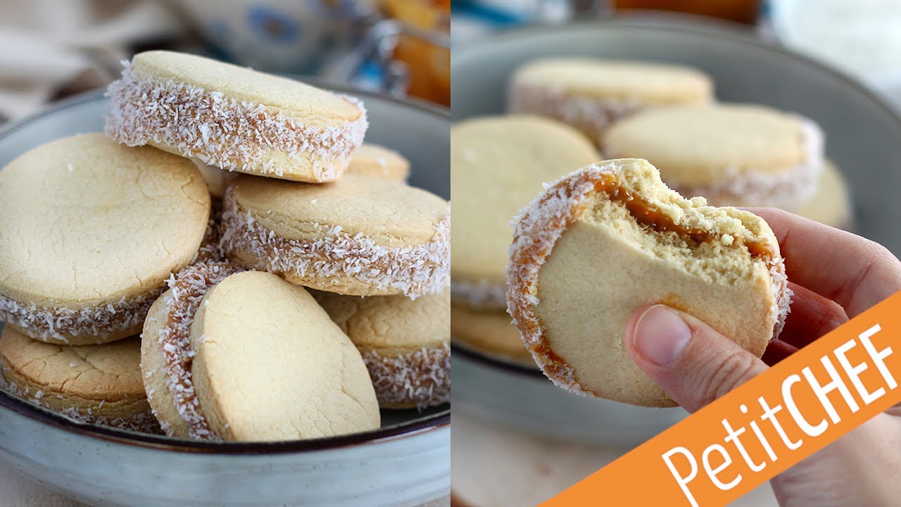 Receta ALFAJORES argentinos con DULCE DE LECHE | Petitchef
