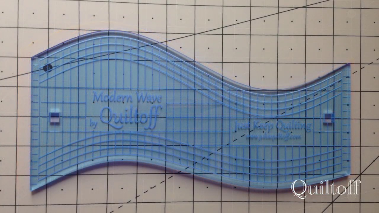 Ten designs for MODERN WAVE ruler
