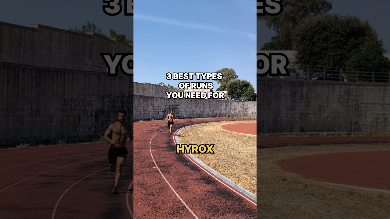 3 BEST TYPES OF RUNS FOR HYORX!!! #hyrox #hyroxtips #running #runningtips