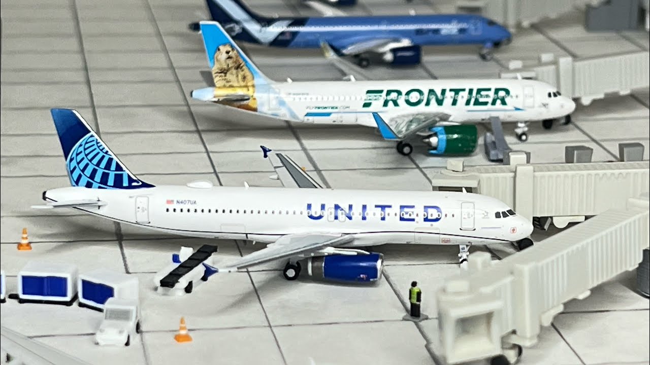 Welcome UA A320! Gemini Jets Airport Update Norfolk International Airport KORF #14 (September 2024)