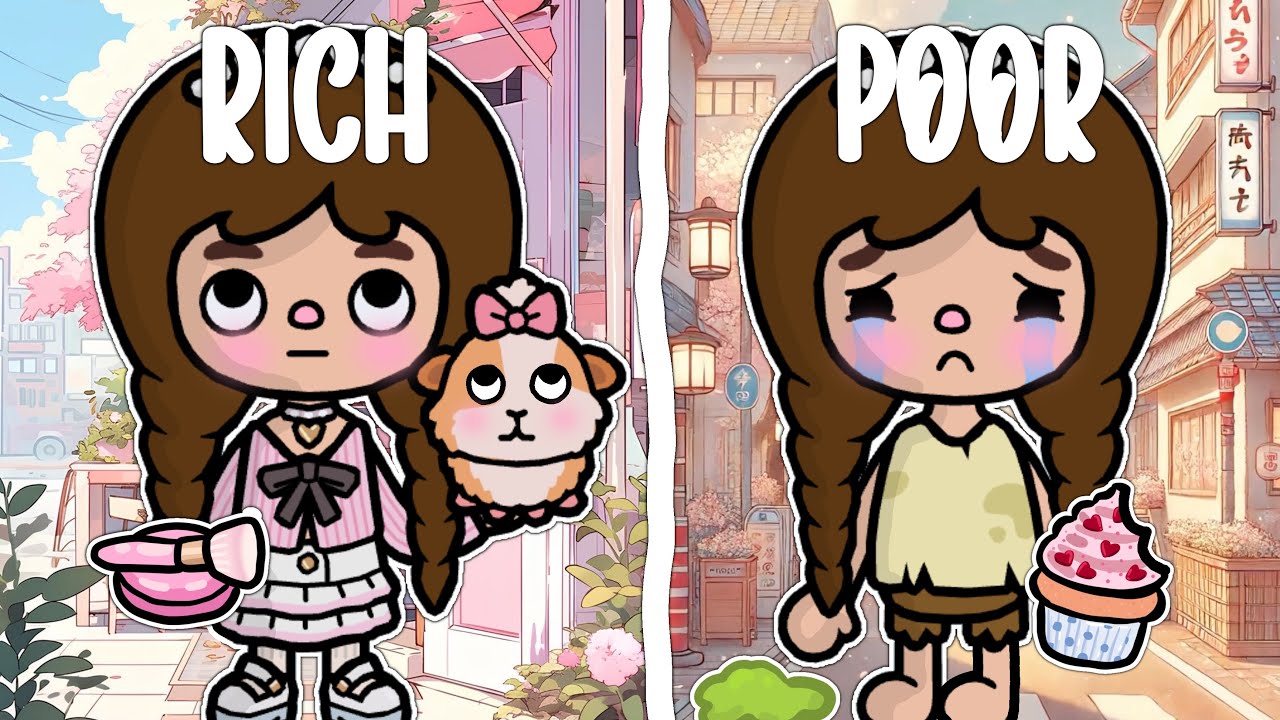 The *SPOILED* Brat Becomes POOR || *WITH VOICE* 🎙️|| Toca Boca TikTok Roleplay 🩵🌈