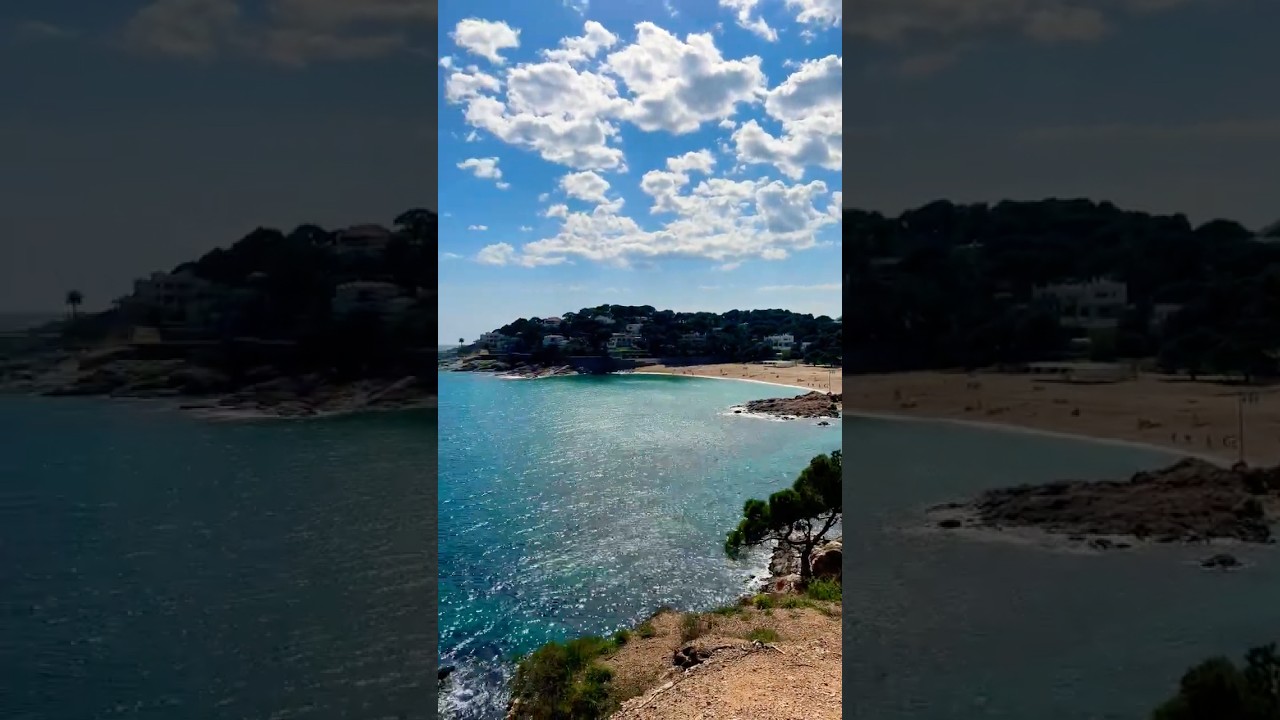 Stunning Cliff & Beach Views in S&rsquo;Agar&oacute;, Girona, Costa Brava, Spain 🇪🇸🌊✨