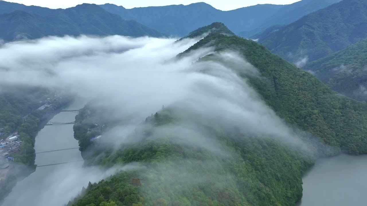 天空の滝（十津川村にて）