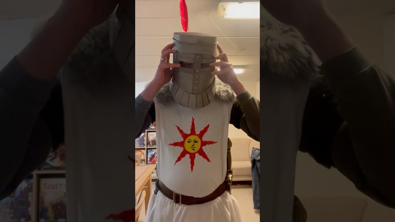 My Attempt at Solaire Cosplay! 🙌🏼🌤️ 