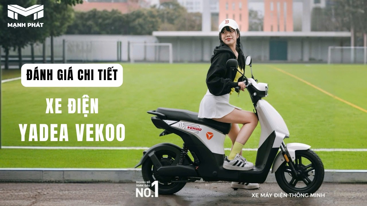 REVIEW XE ĐIỆN YADEA VEKOO MỚI NHẤT 2025 - QUÁ NHIỀU BẤT NGỜ !