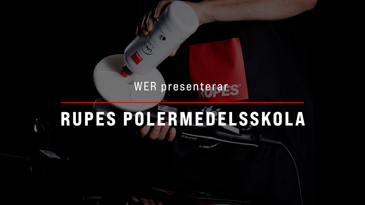 Genomgång av Rupes Polermedel samt tips o trix