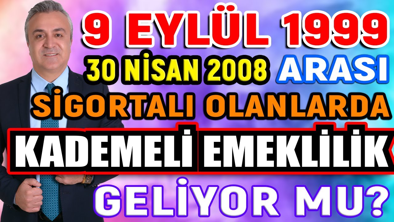 Kademeli Emeklilik Mi Geliyor? 43 Yaşında Kimler Emekli Olabilecek?