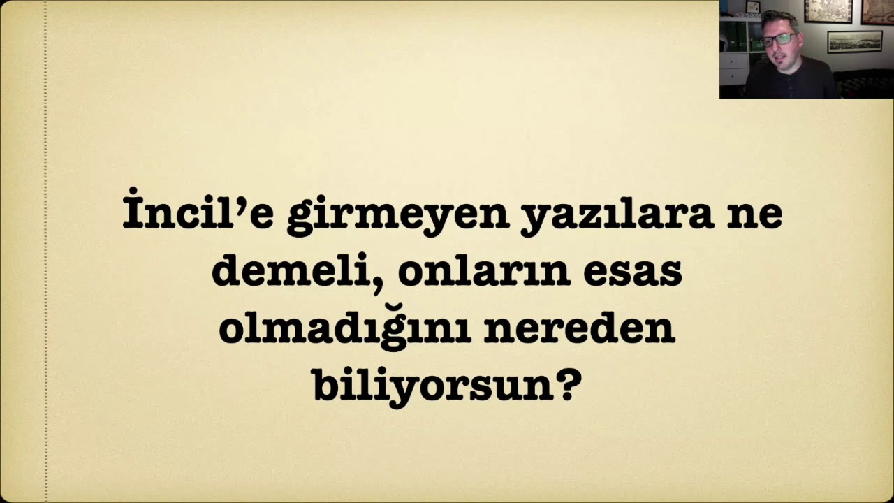 İncilin Yazılışı