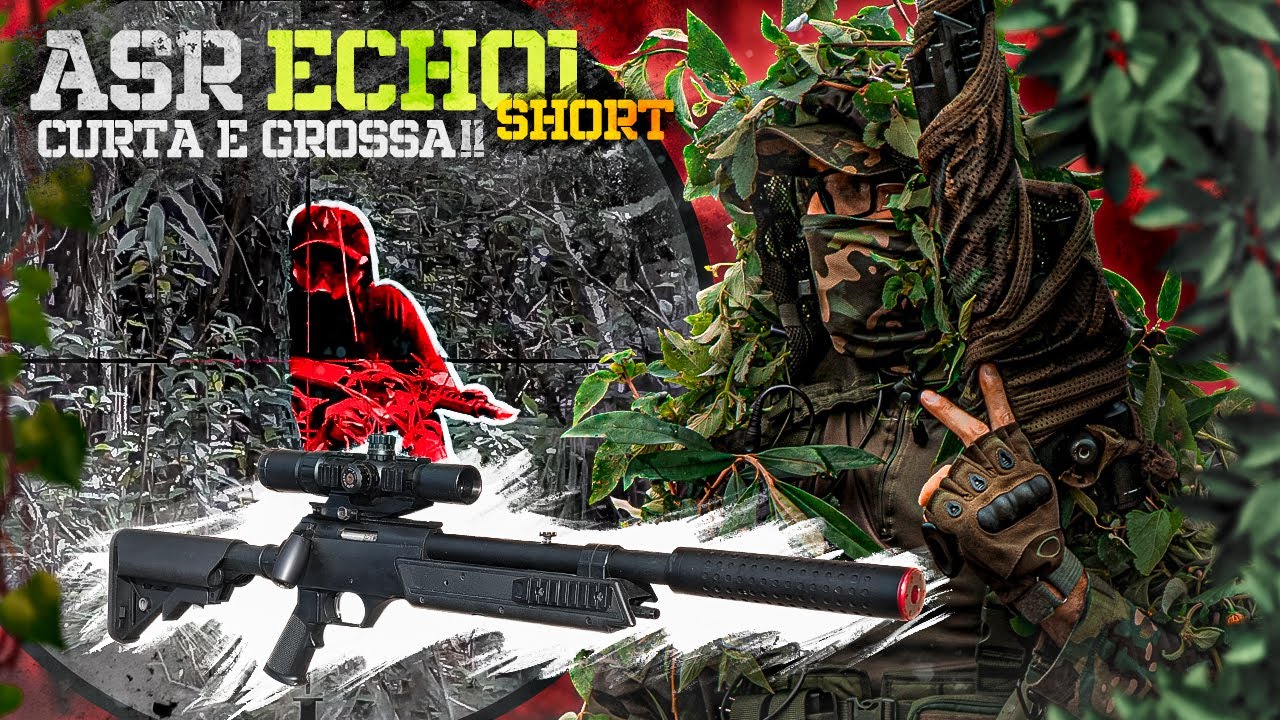 ASR ECHO1 SHORT EDITION - BEM ASSIM, CURTA e GROSSA!!
