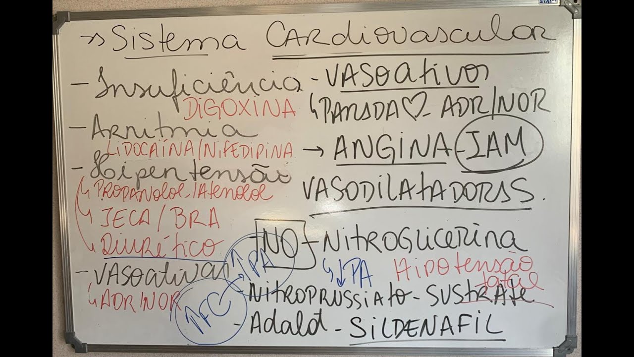 Aula Farmacologia Cardiovascular