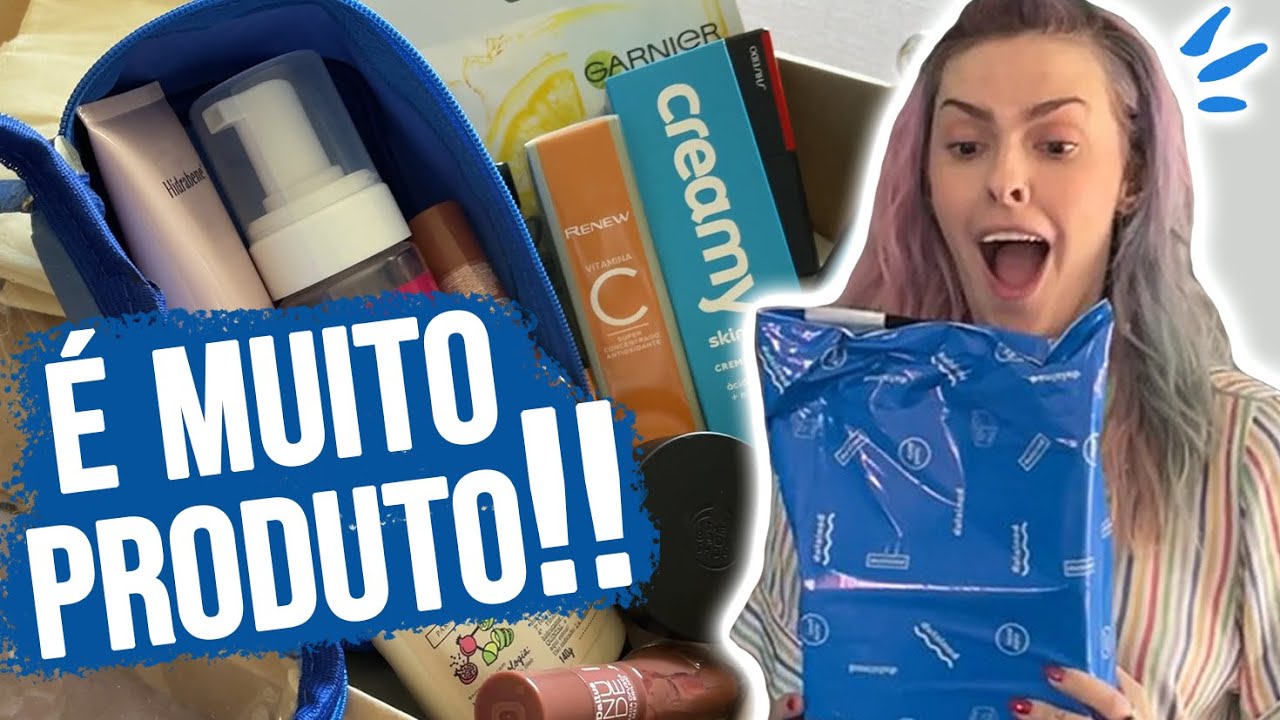 COMPREI UMA CAIXA CHEIA DE PRODUTOS PELA METADE DO PREÇO - Karen Bachini