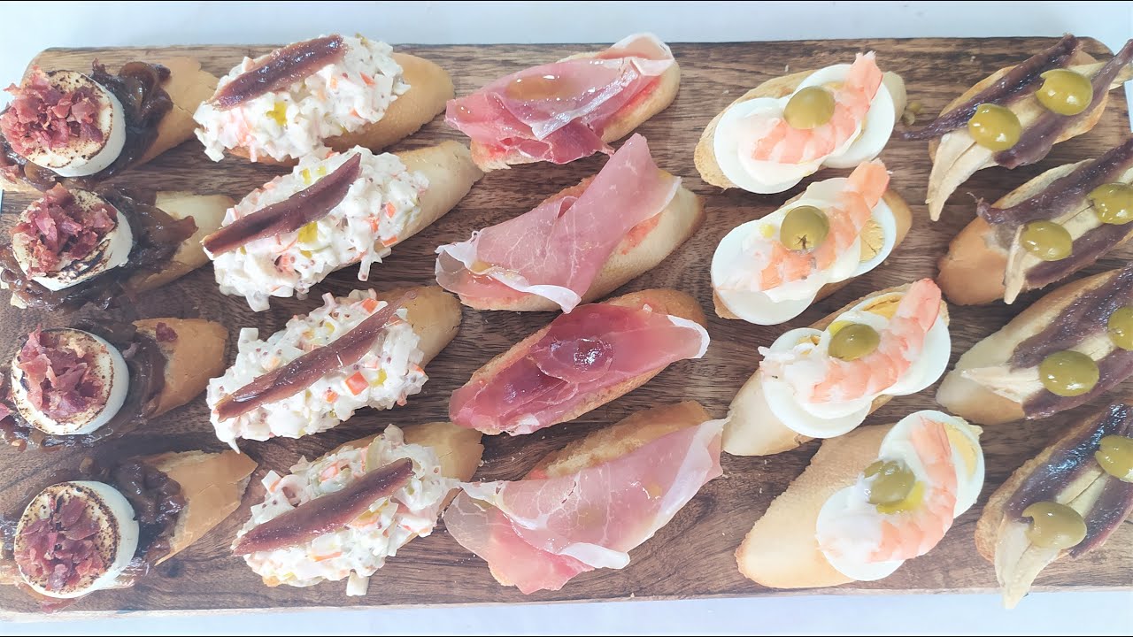CANAPÉS FÁCILES