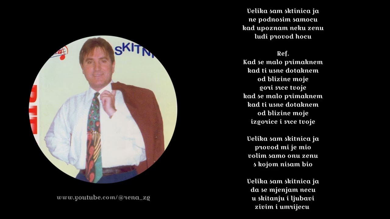 Rifat Tepic - Skitnica (1996 + tekst)