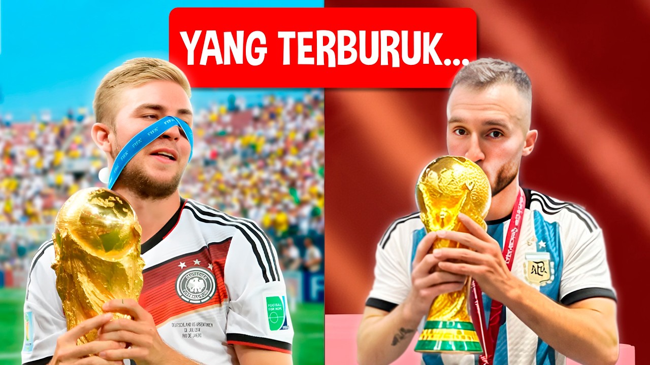 Pemain TERBURUK dari Setiap Tim Juara Piala Dunia