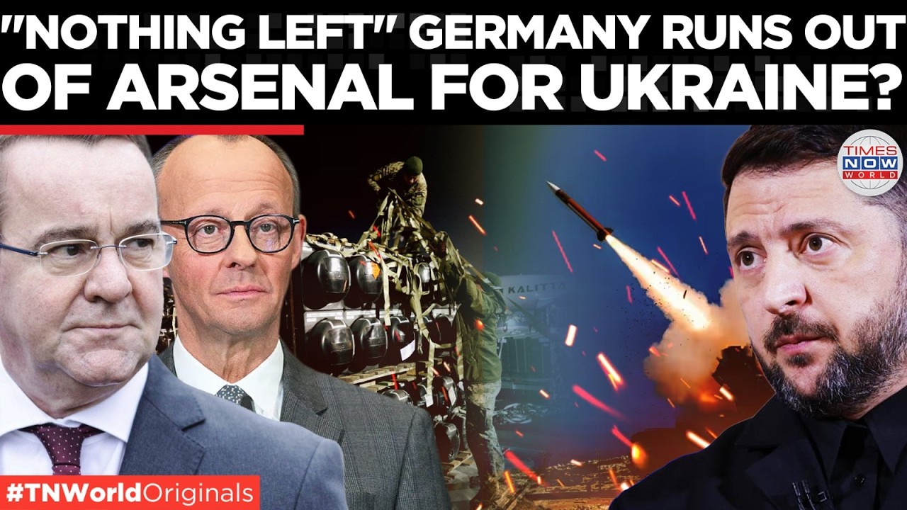 EUROPE’S ARSENAL STOCKPILE DRAINED? Germany Stops Military Aid to Ukraine as Defense Strains
