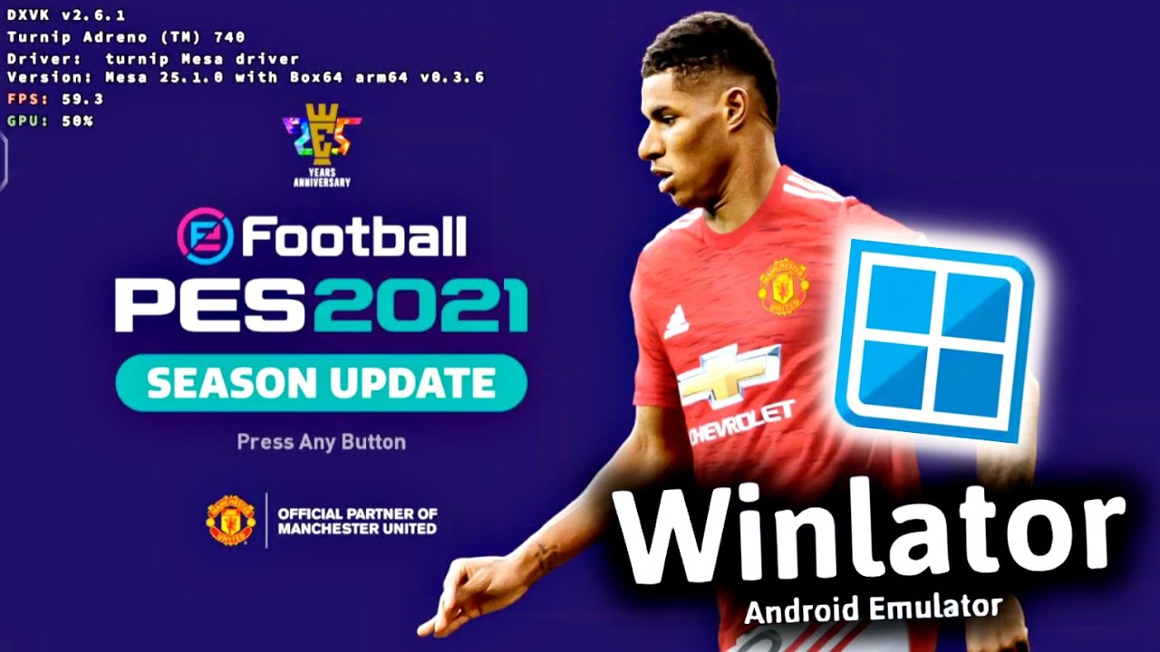 eFootball PES 21 WINLATOR 10.1 [ FOR ANDROID ] WINLATOR PES 21 GAMEPLAY