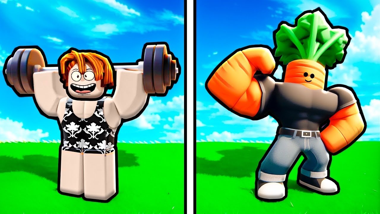 EVOLUÍ O PESO NO ROBLOX ATÉ 999999999999999999999999999999999999999999999999999999999999999999999999