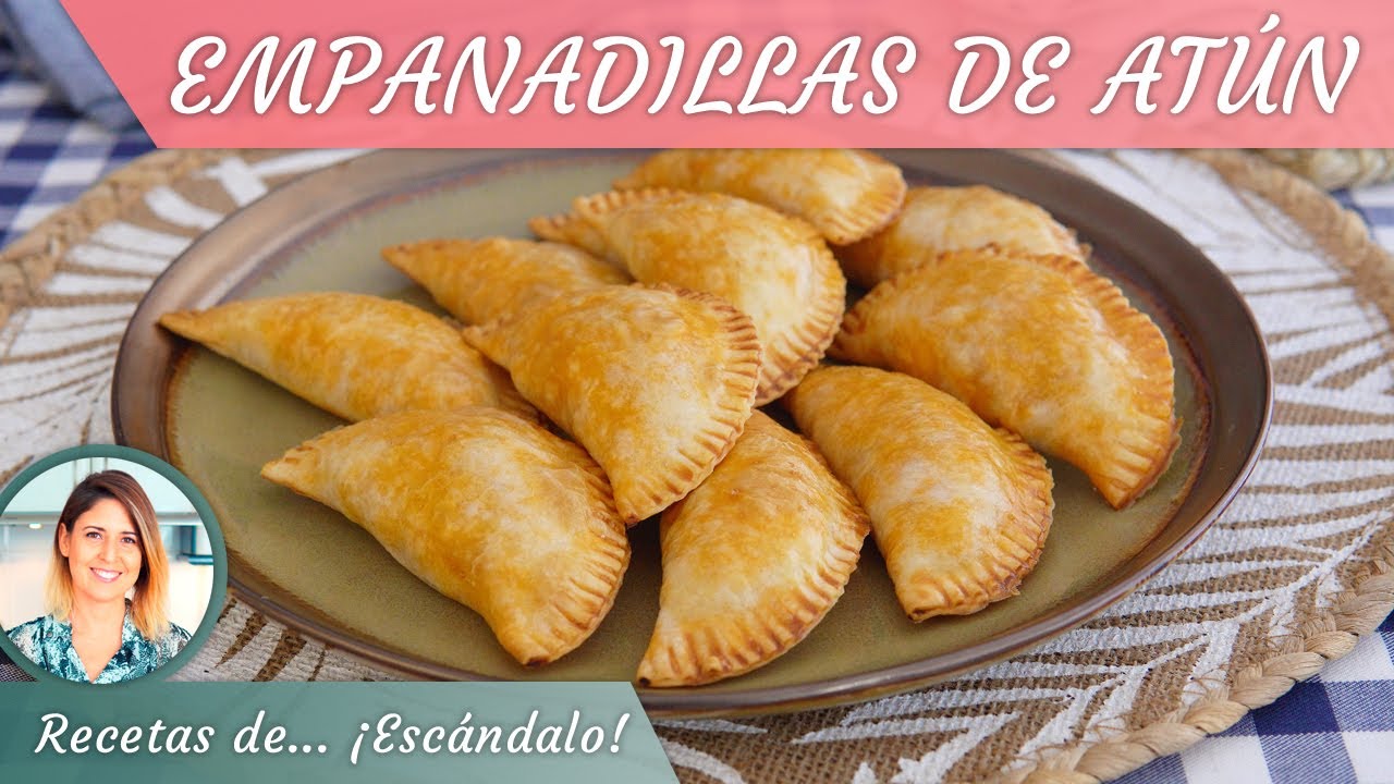 EMPANADILLAS DE ATÚN, huevo y tomate... ¡De escándalo!
