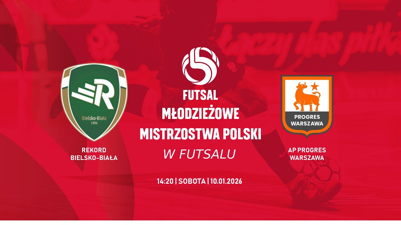 Skr&oacute;t meczu: Rekord Bielsko-Biała - Progres Warszawa | MMP U13 Białystok 2026