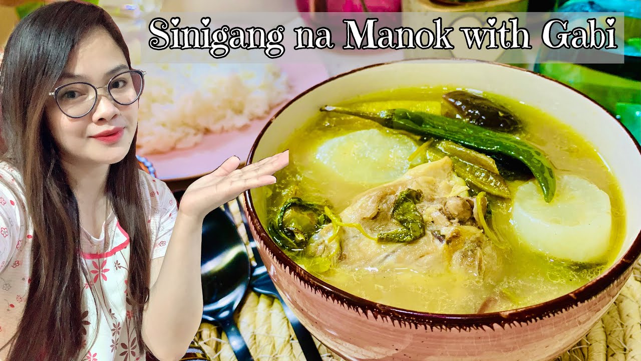Sinigang na Manok with Gabi / Taro   #Winterrecipe_05