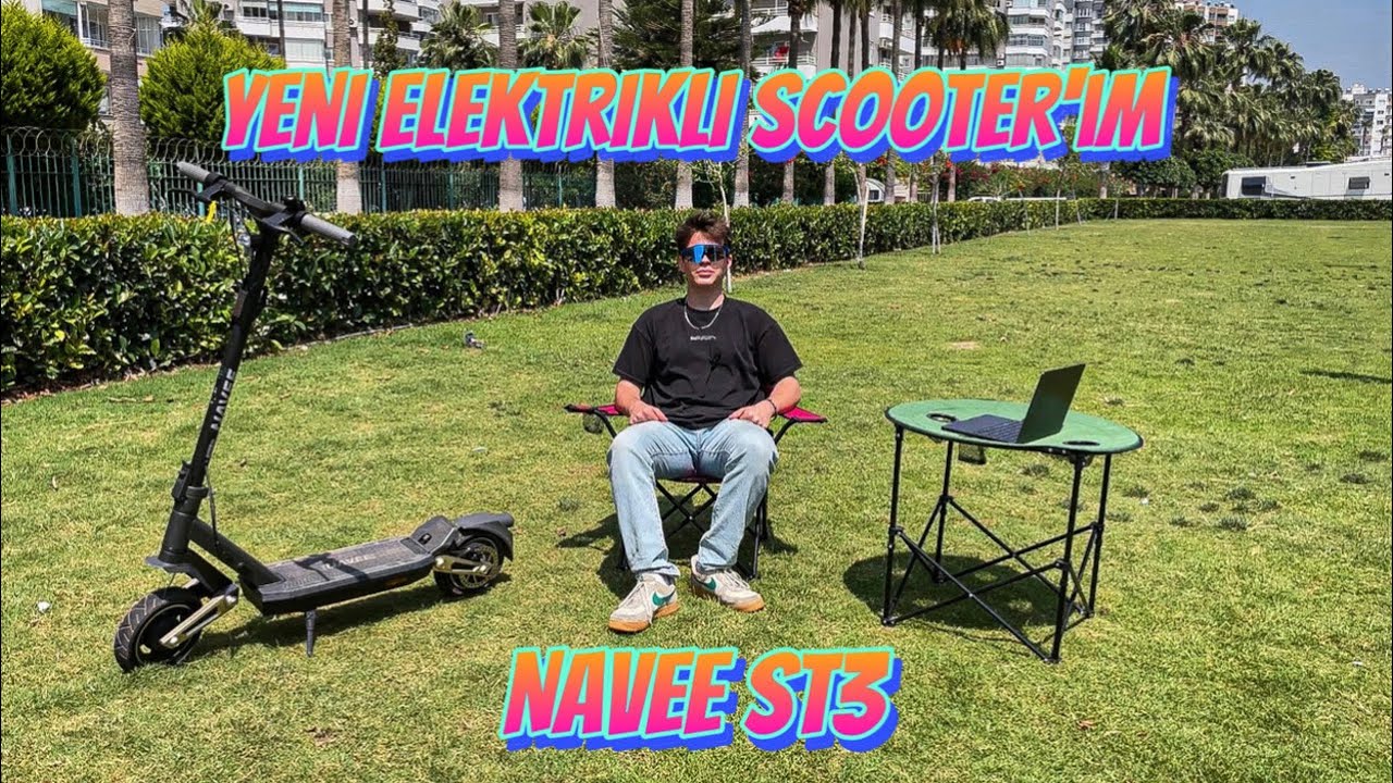 YENİ ELEKTRİKLİ SCOOTER ALDIM !!! NAVEE ST3 - #işbirliği