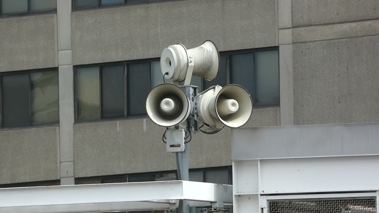 Dying ASC E-Class EC4 Siren Test, Cincinnati, OH
