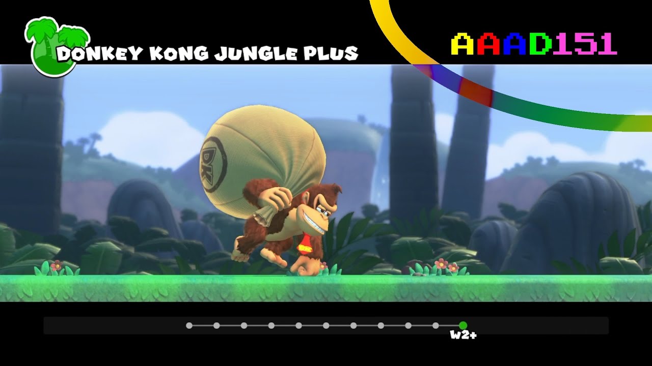 Mario vs Donkey Kong | World 2+ | Donkey Kong Jungle Plus