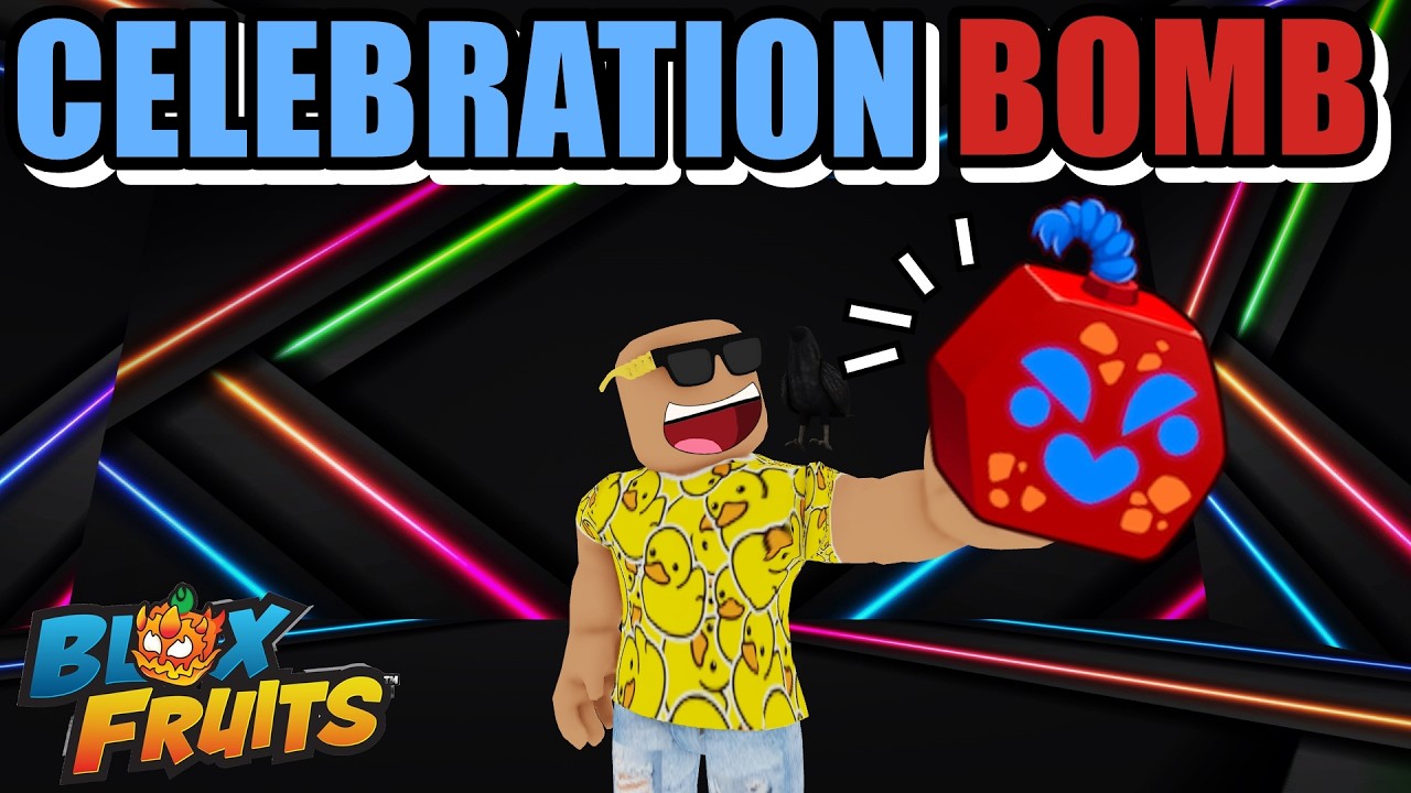 CELEBRATION BOMB FRUIT SKIN - Roblox Blox Fruit T&uuml;rk&ccedil;e