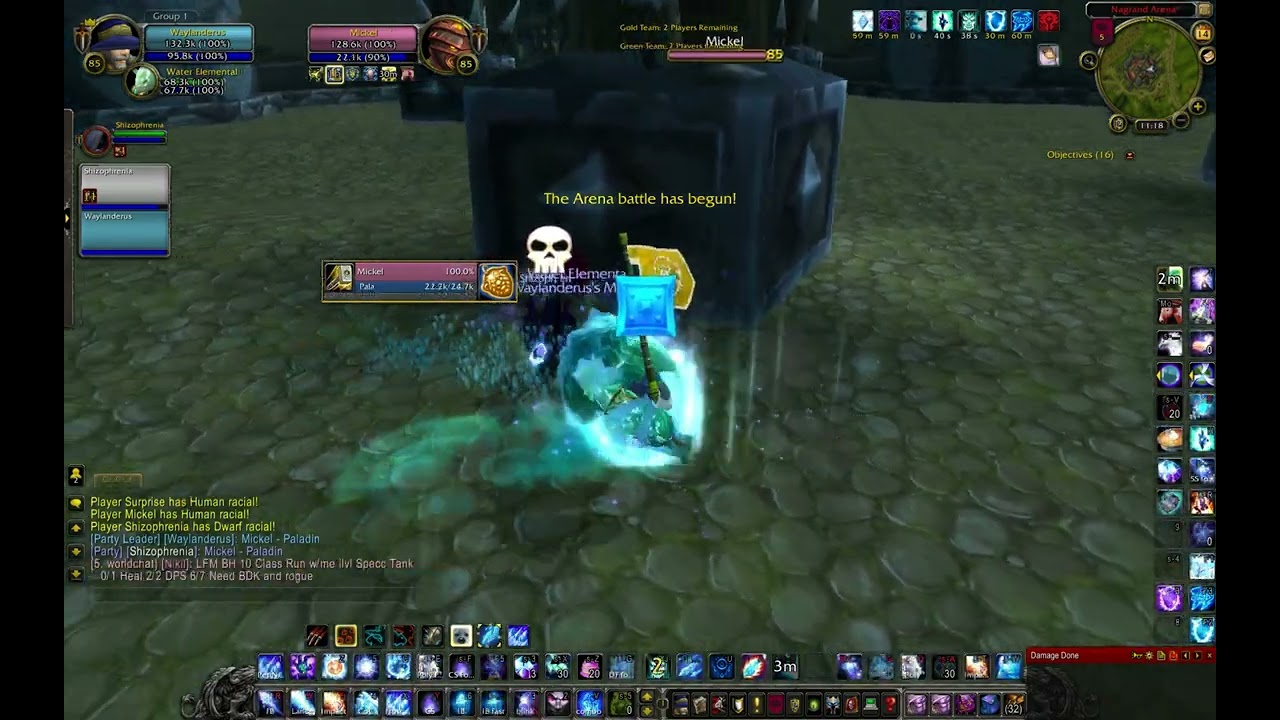 cataclysm 2v2 arenas  frost mage and shadow priest