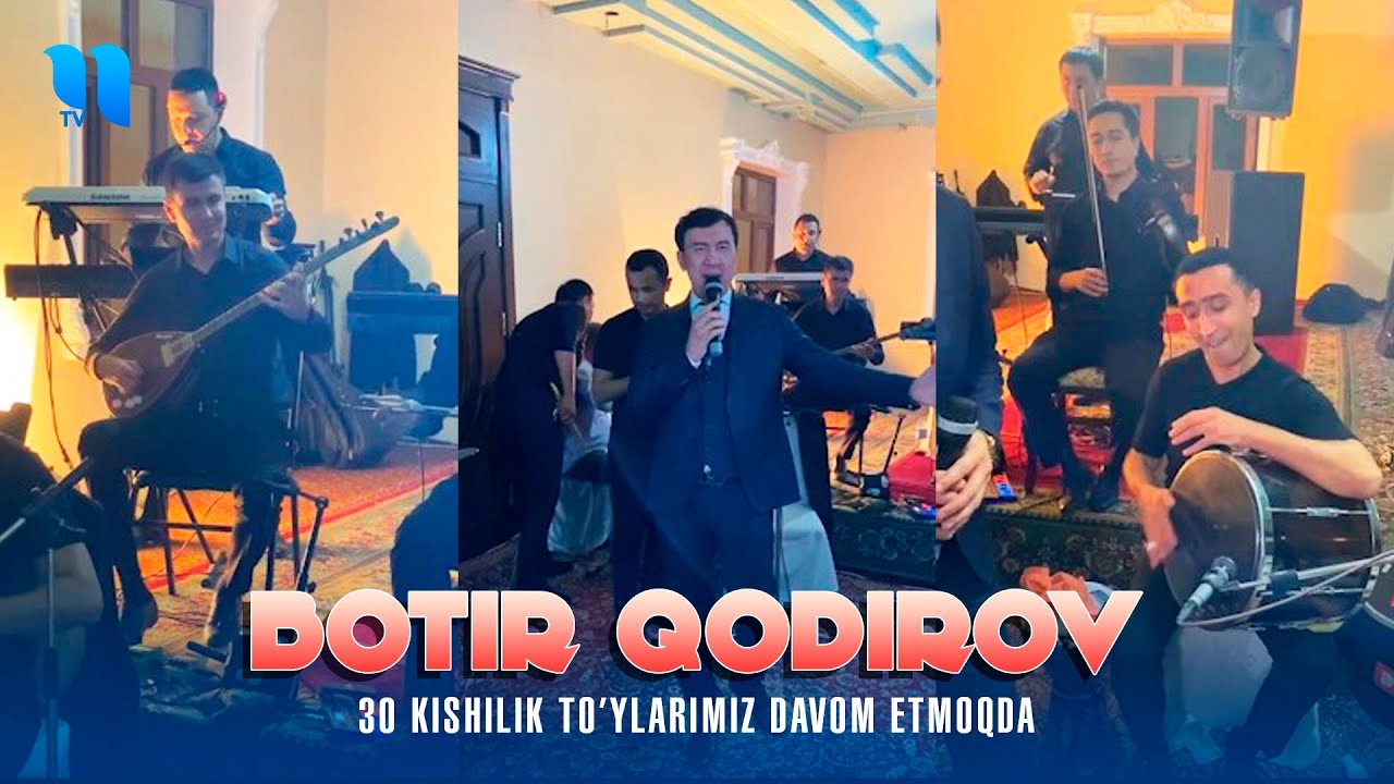 Botir Qodirov 30 kishilik to'yda xizmatda fayz oldi