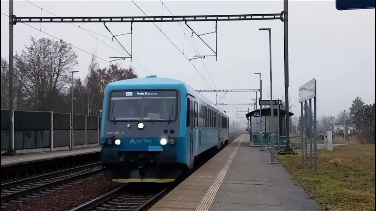 Vlaky  České budějovice Severní zastavka dne 30.1 2026
