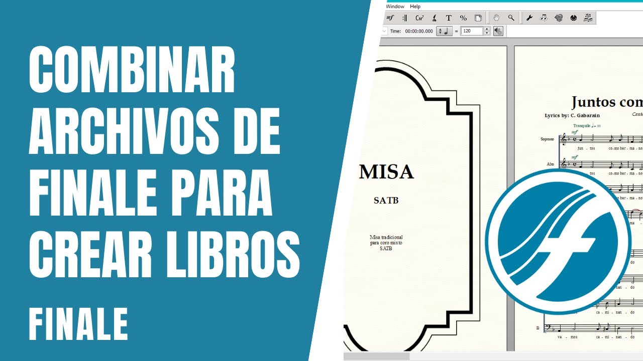 Combinar diferentes proyectos de Finale en un solo archivo | Finale