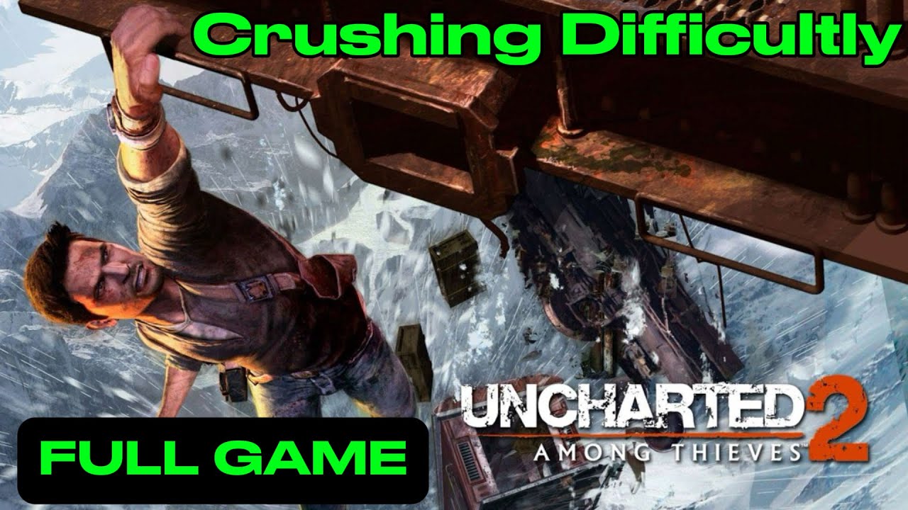 Uncharted 2 Full Game Crushing Difficulty PS5 No Commentary 1440P