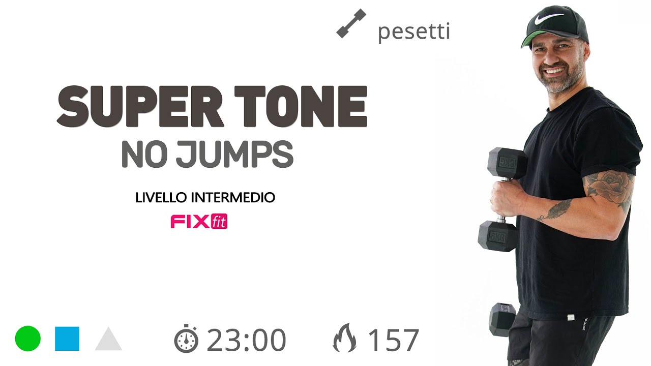Tonificazione Total Body Senza Salti: Sessione Veloce e Intensa