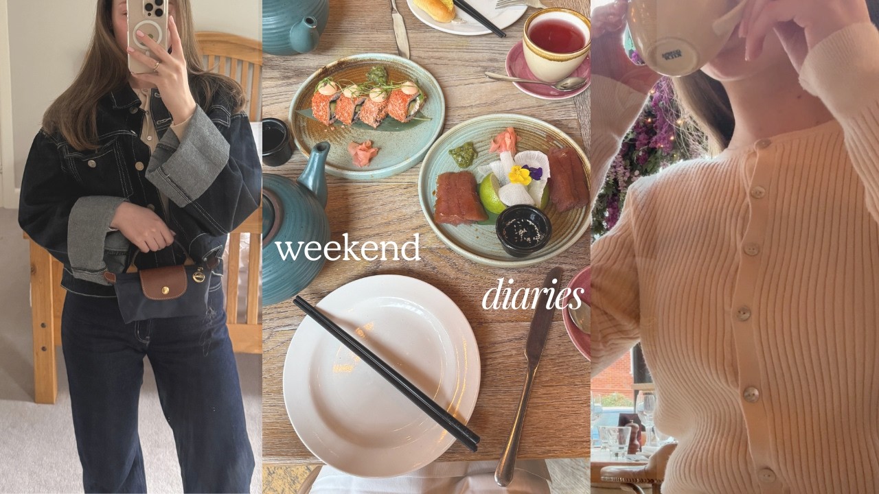 february days | afternoon tea, self care, organising, cooking korean food