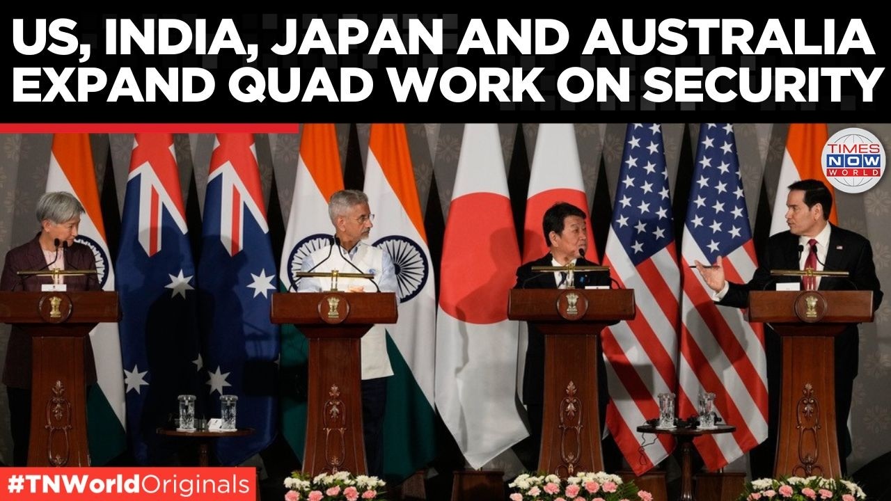 QUAD MEETING: Rubio, Jaishankar Announce New Quad Security And Supply Chain Plans