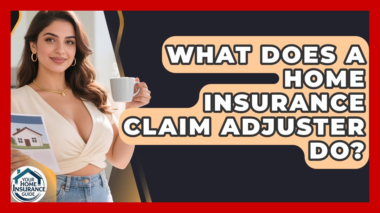 What Does A Home Insurance Claim Adjuster Do? - Your Home Insurance Guide