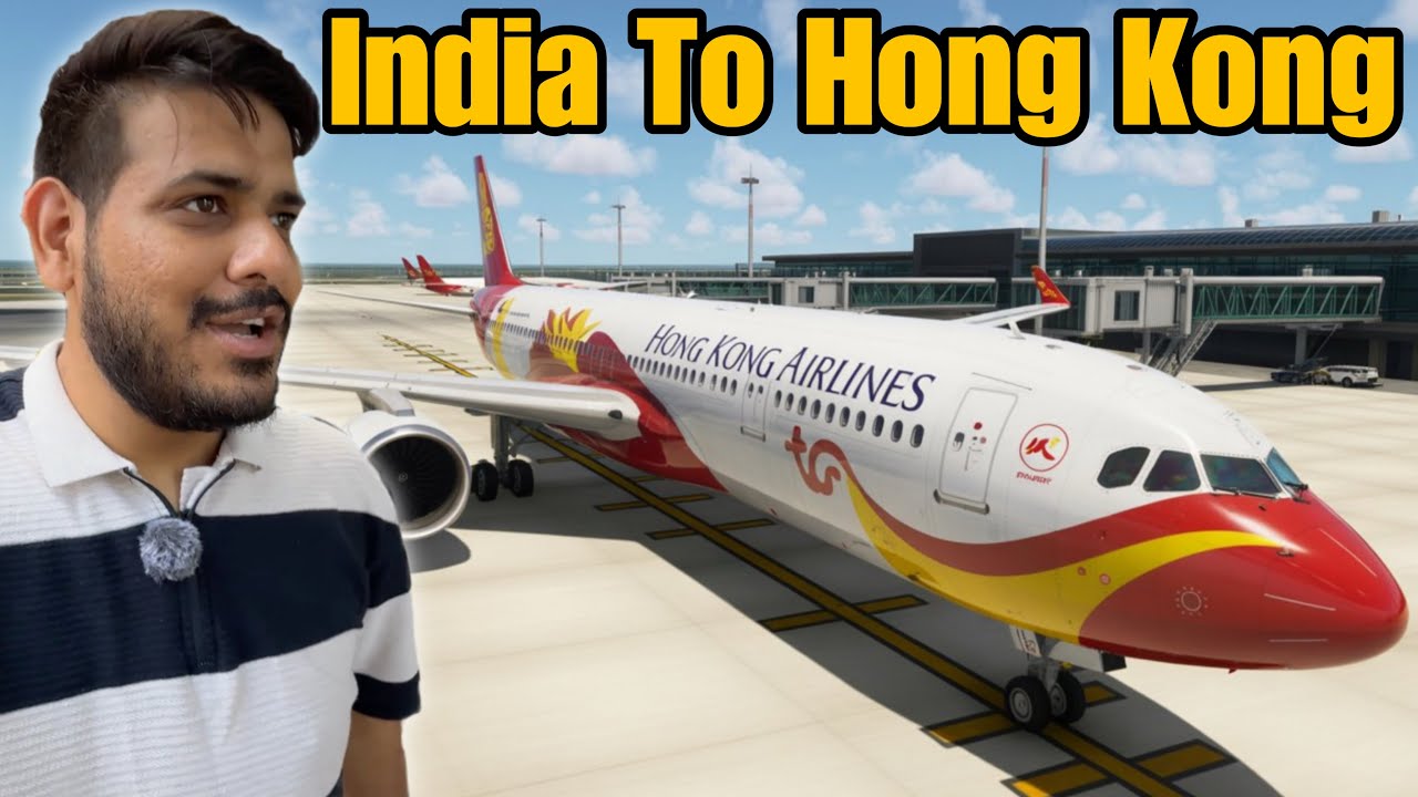 Indian Travelling To Hong Kong - Flight, Visa, Sim, Currency 🇭🇰😍 #Ep-1