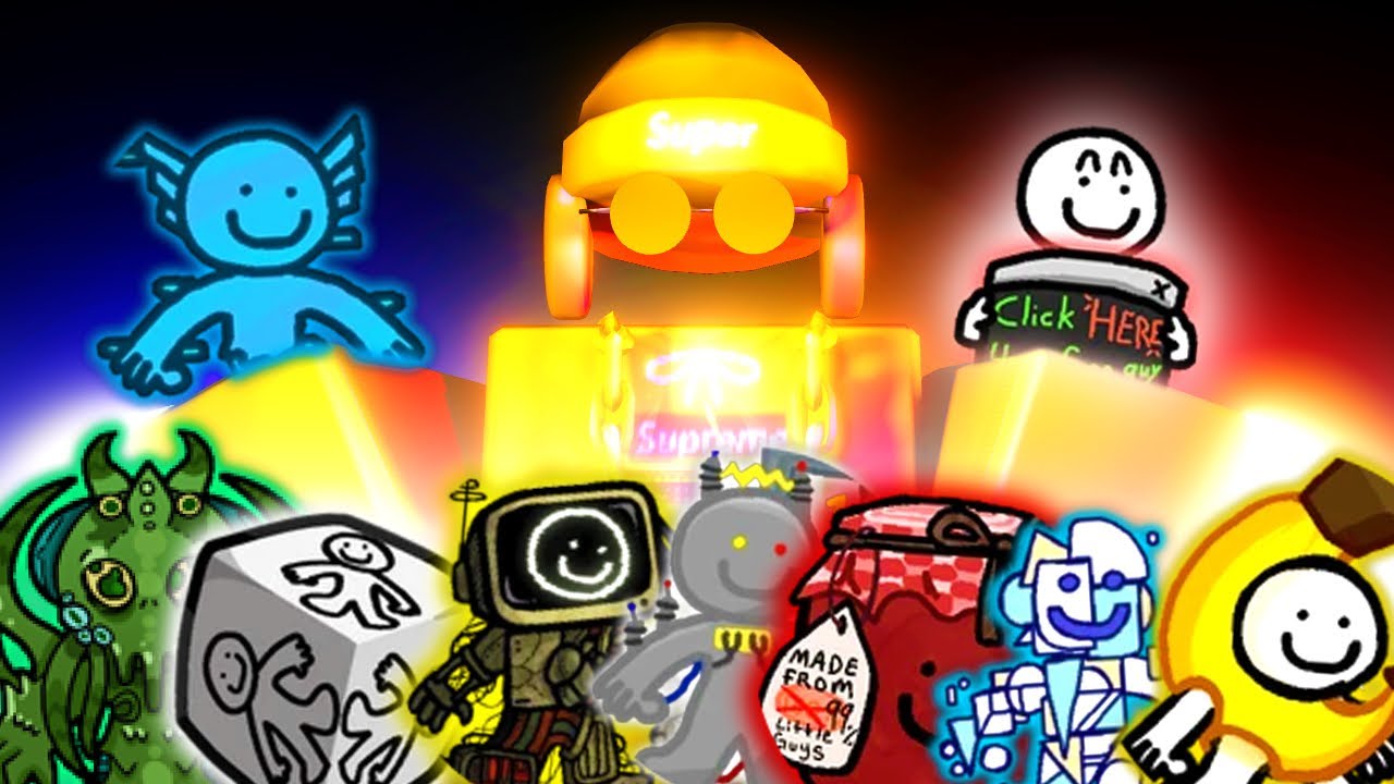 THE ABSURD BADGES OF FIND THE LITTLE GUYS