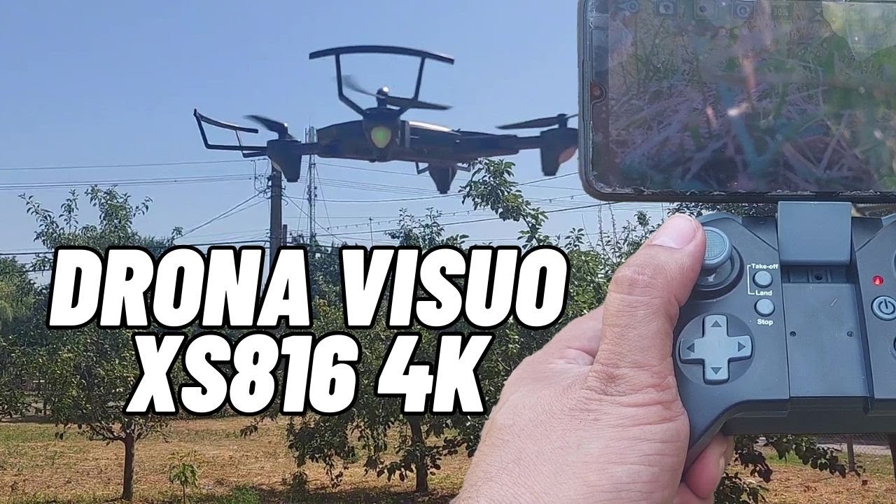 Drona Visuo XS816 4K. Merita 400 de lei aceasta drona?