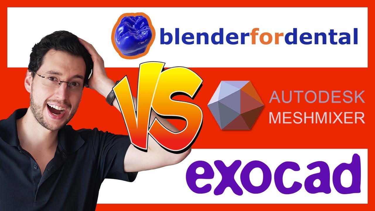 Exocad, Meshmixer o Blender for Dental. 💪¿Cuál es la mejor opción para odontología digital.?
