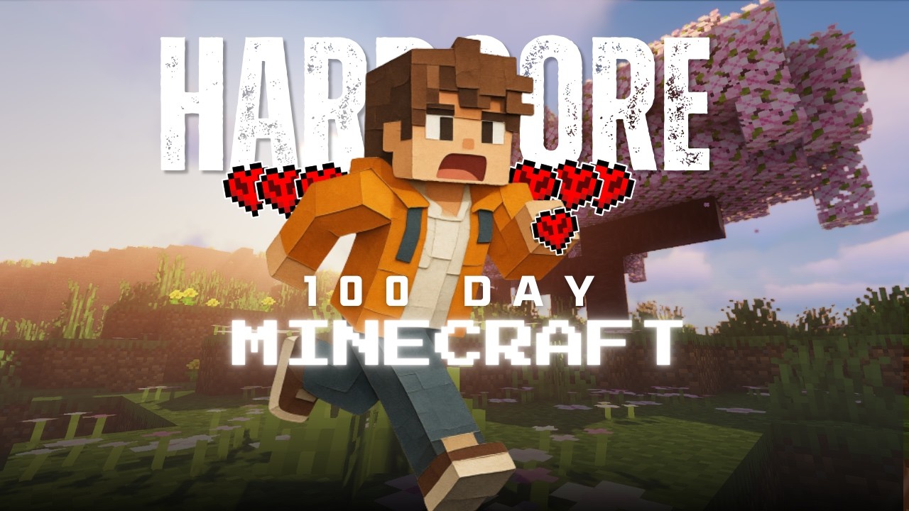 Surviving 100 Days in Minecraft HARDCORE