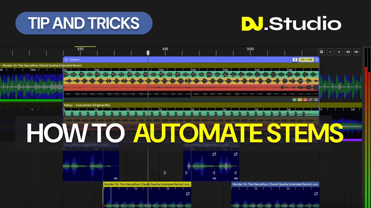 Stem Separation automation Tricks