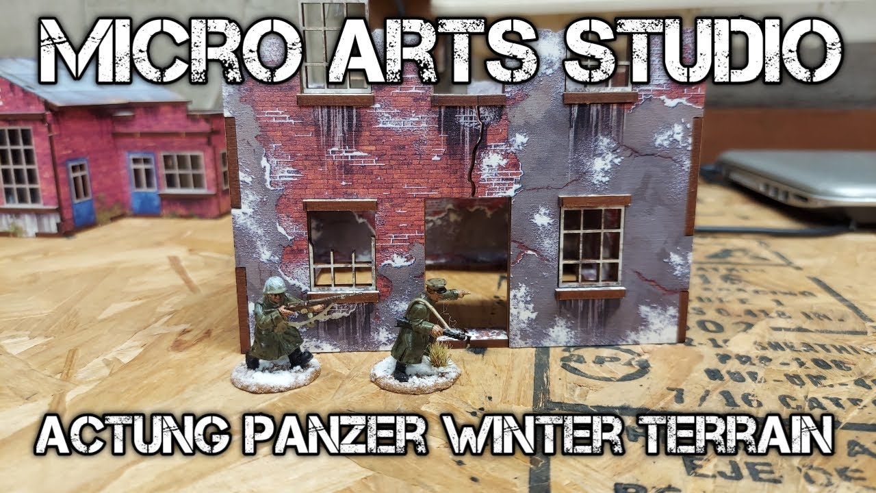 Micro Art  Studio Auctung Panzer ruins 1 winter review