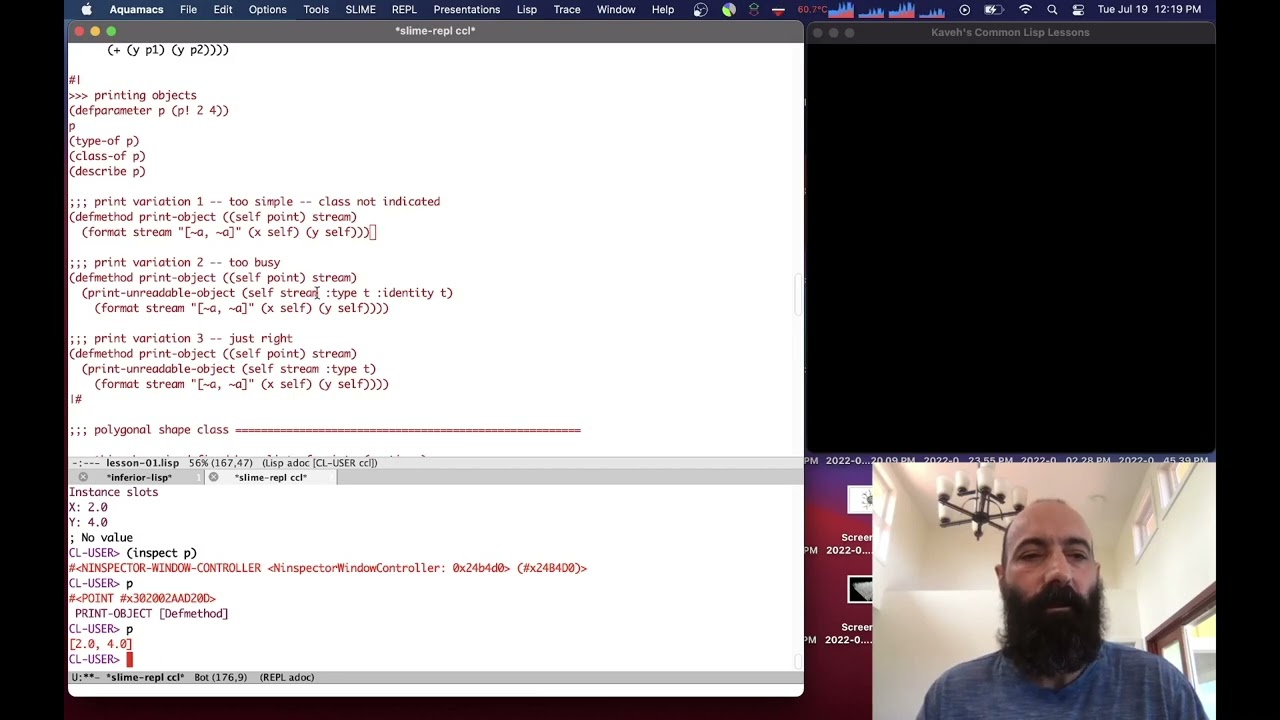 Kaveh's Common Lisp Lesson 01: Points & Shapes
