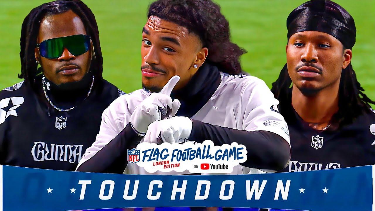 Jay Cinco DOMINATES In NFL's Flag Football Game In London!