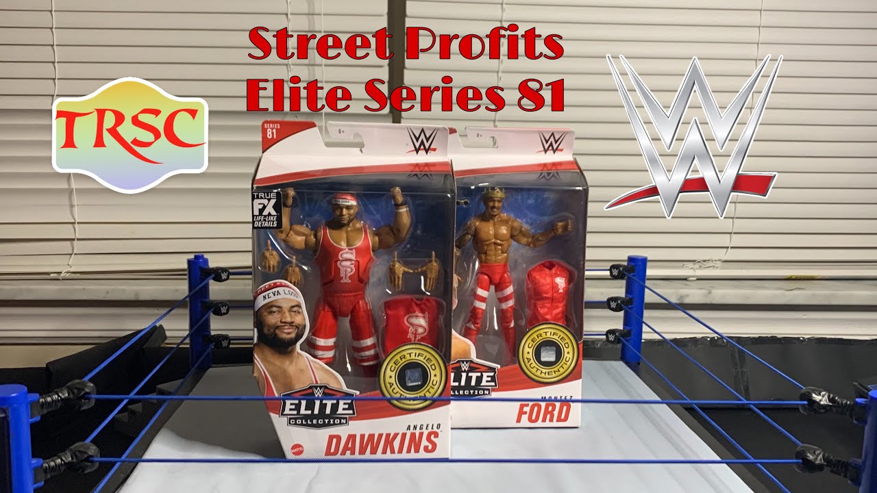 Street Profits (Angelo Dawkins & Montez Ford) - WWE Elite 81 Figures