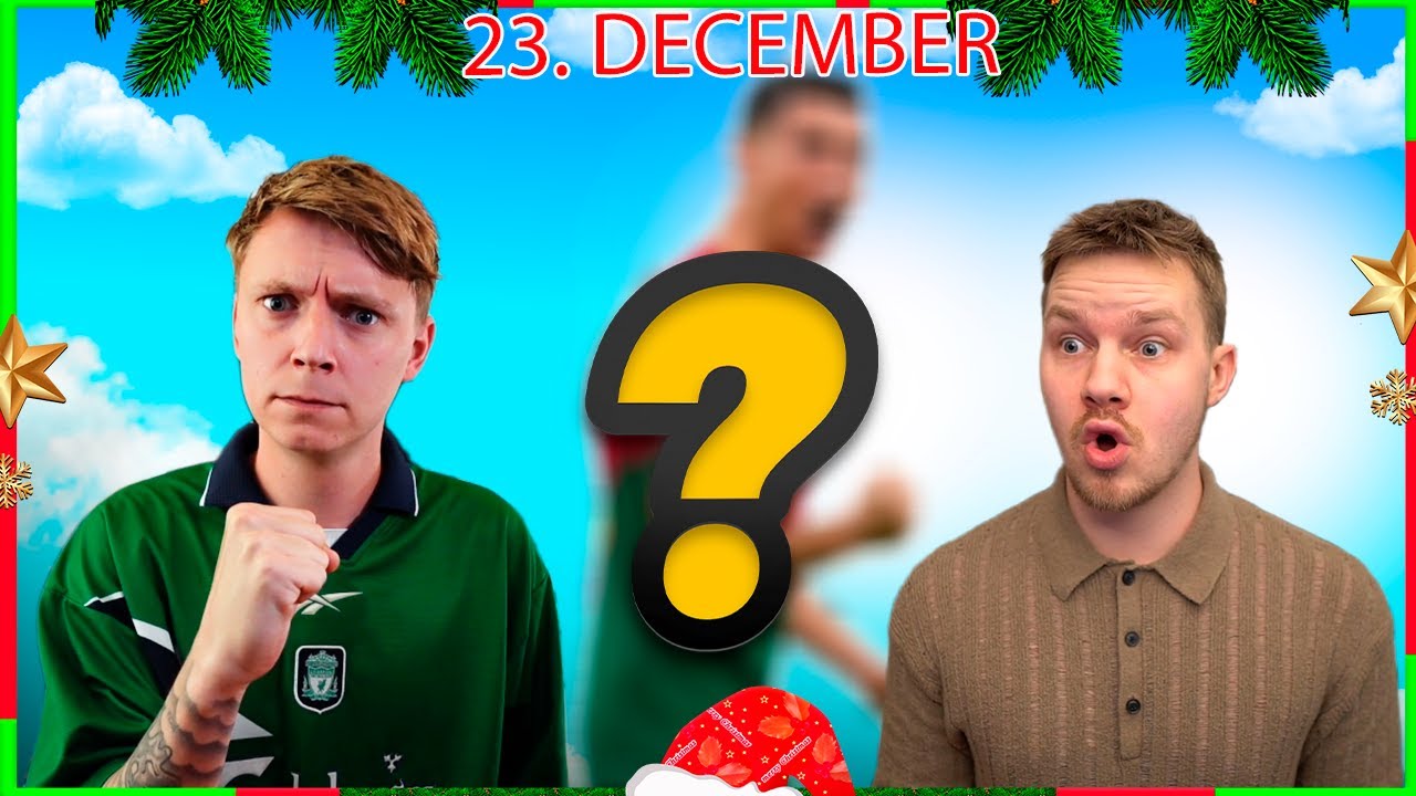 JK OG BÆKKE DYSTER I GÆT SPILLEREN QUIZ! - BIMSES JULEKALENDER 23. DECEMBER
