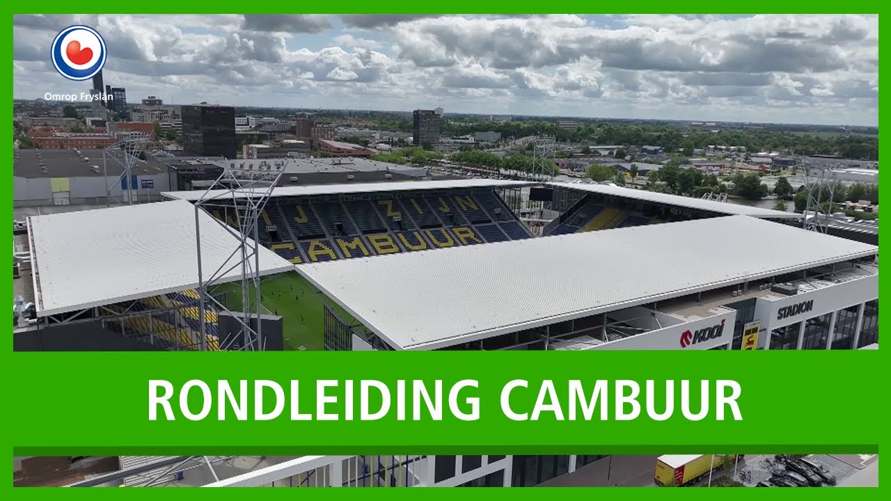 Rondleiding nieuwe stadion van Cambuur