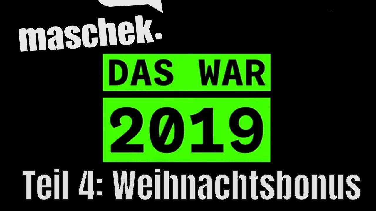 Maschek LIVE: Das war 2019 (Teil 4: Weihnachtsbonus)